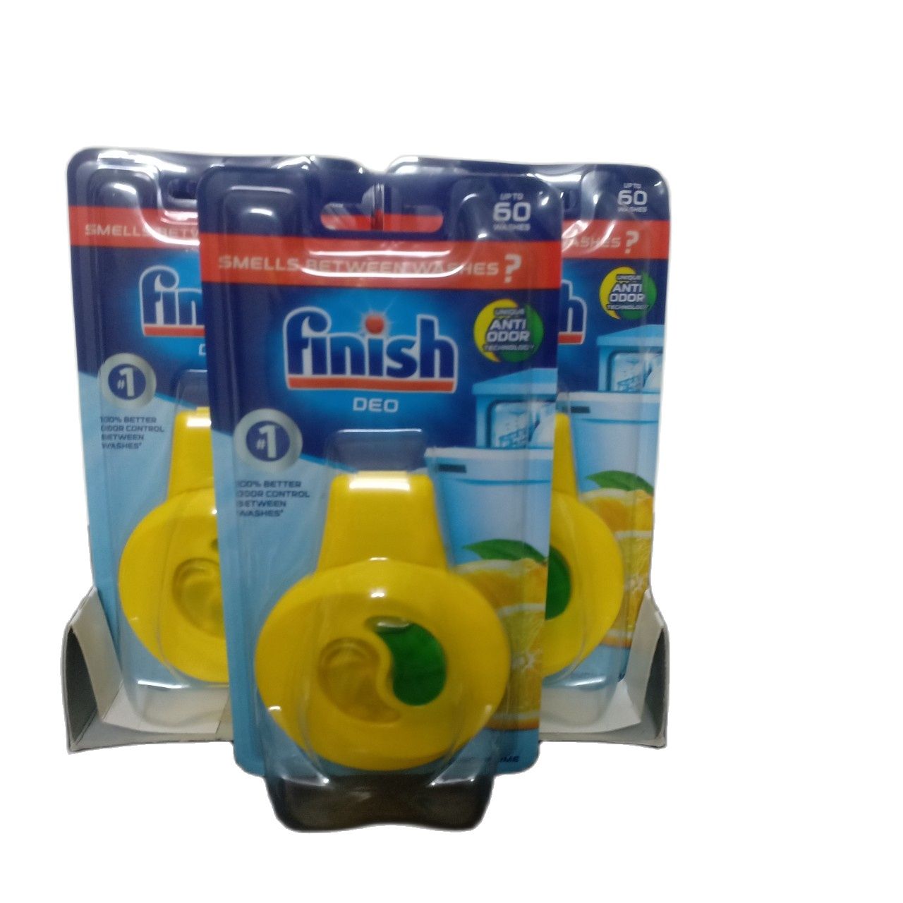 Tinh dầu treo khử mùi máy rửa chén bát Finish