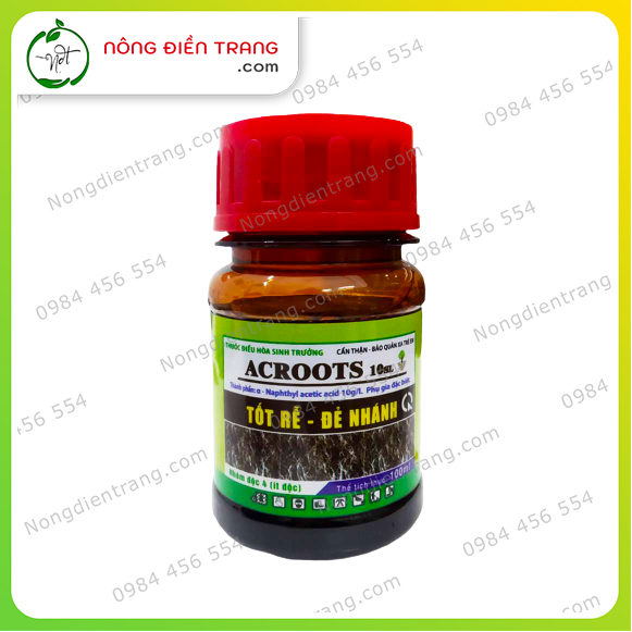 Phân bón kích rễ và kích mầm acroot chai 100 ml ac root - phân bón kích rễ cho lan s garden