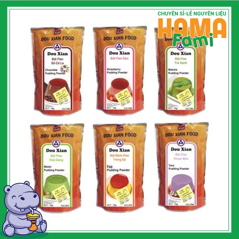 Bột pudding Dou Xian gói 1kg