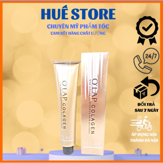 Mầu nhuộm tóc olap colagen huế store