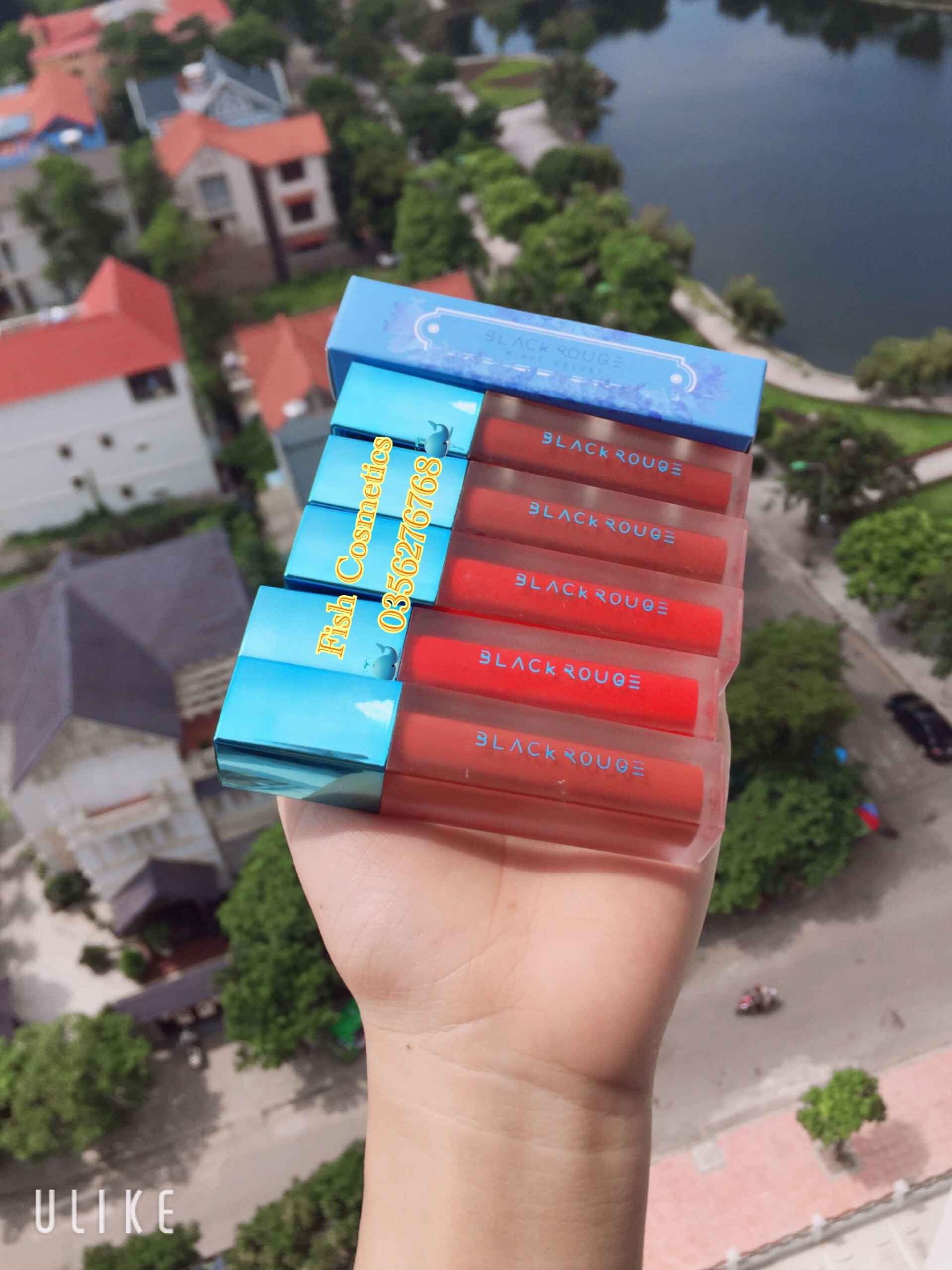 (Có Quà Tặng) Son Black Rouge Ver 6 Handmade Đẹp Lì