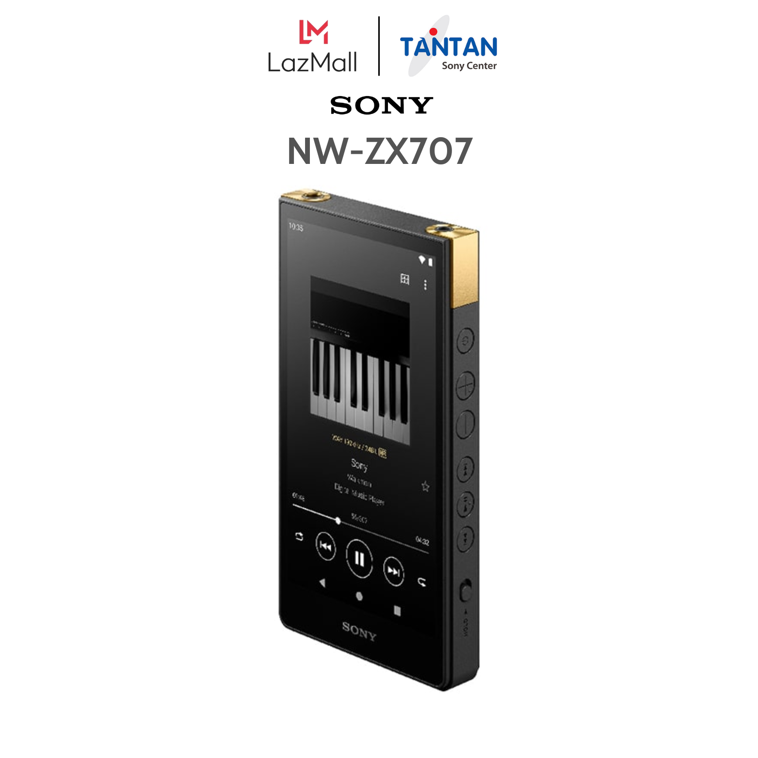 Máy nghe nhạc walkman sony nw-zx707| màn hình 5 inch -bluetooth 5.0 android 12.0-64gb- hi-res audio - dsee ultimate™| bảo hành 12 tháng