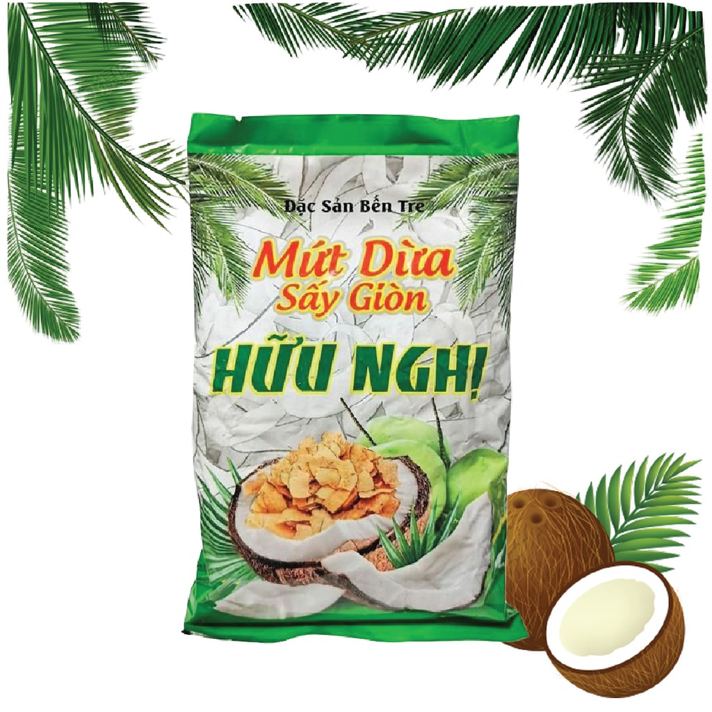 1 bịch mứt dừa sấy khô (270g)