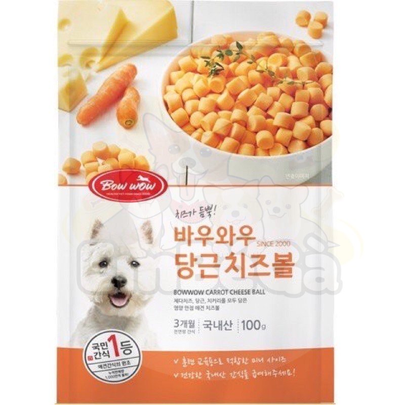Bowwow Phô mai bao bì mới