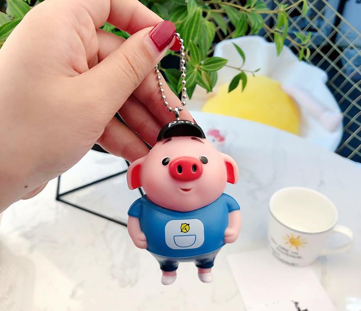 Móc khóa lợn móc khóa con heo cute dễ thương nhiều mẫu