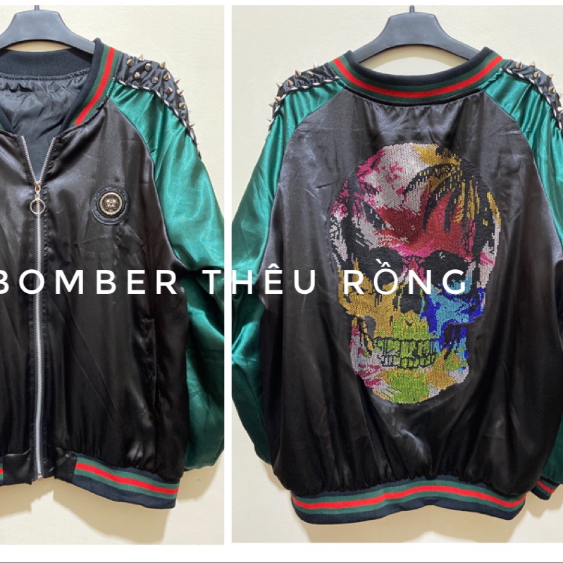 Ao khoac bomber dinh da dau lau 2020