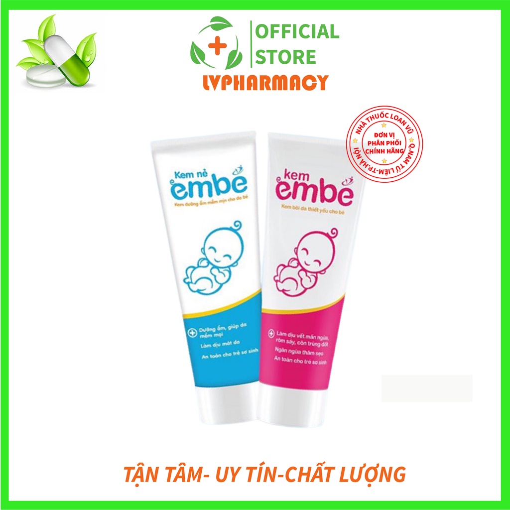 Kem Em Bé - Làm dịu vết mẩn ngứa, rôm sẩy, côn trùng đốt