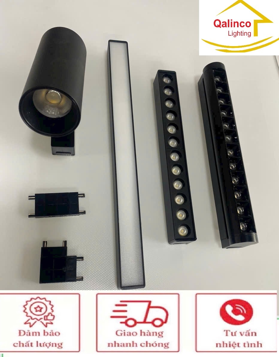 Bộ Đèn Led Ray Nam Châm Siêu Mỏng Gắn Nổi Chip Osram Siêu Bền