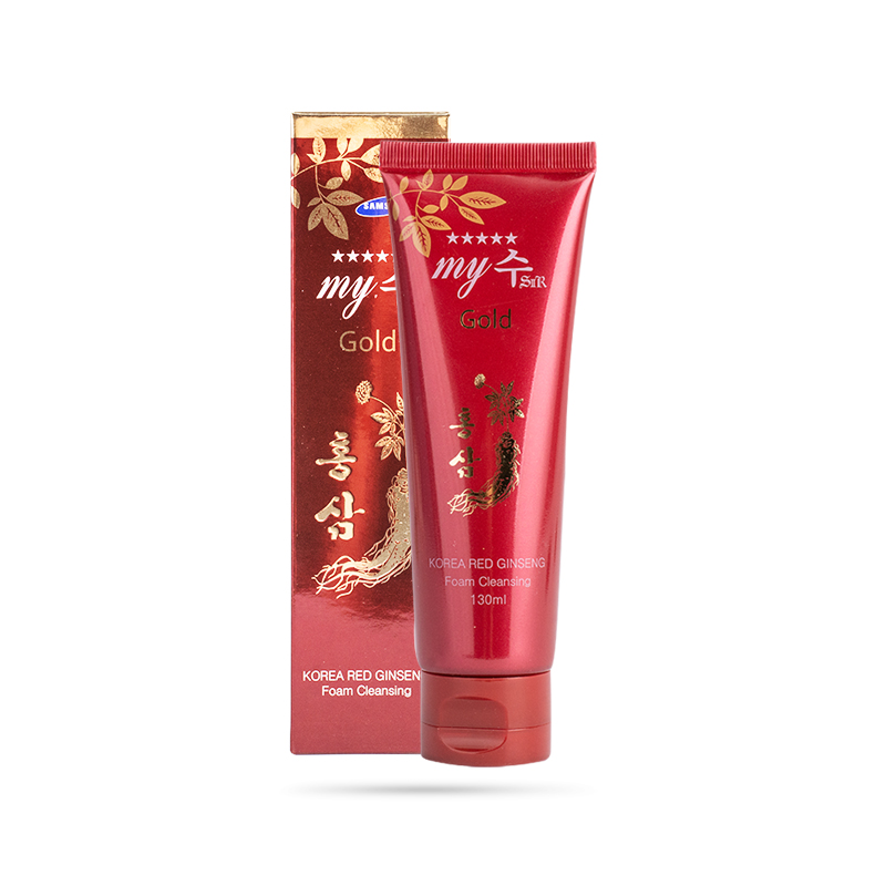 Sữa rửa mặt sâm đỏ MY GOLD Korea Red Ginseng Foam Cleansing 130ml