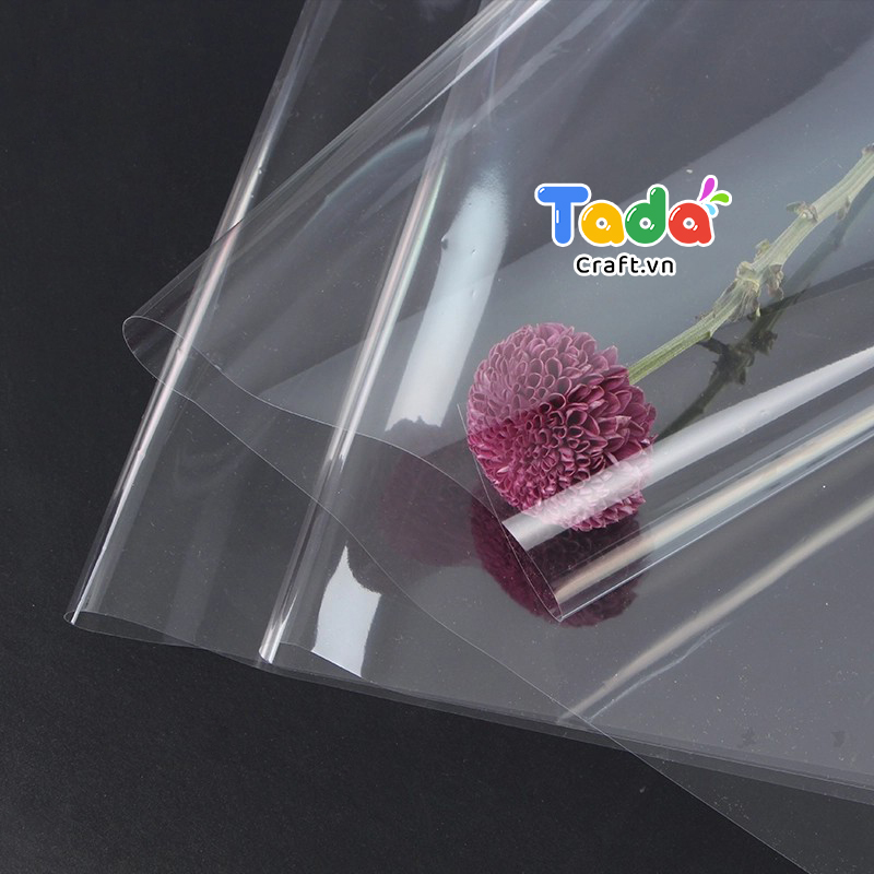 Giấy bóng kiếng trong gói hoa, gói quà tặng
