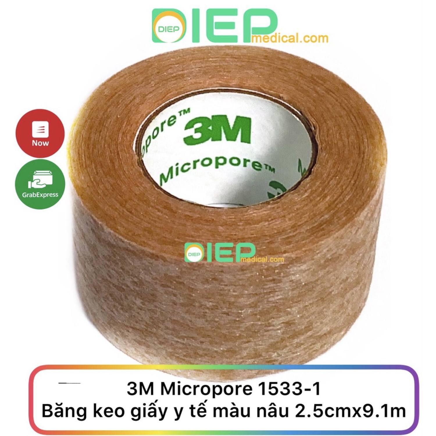 3M MICROPORE 1533-1hoặc 1533-0