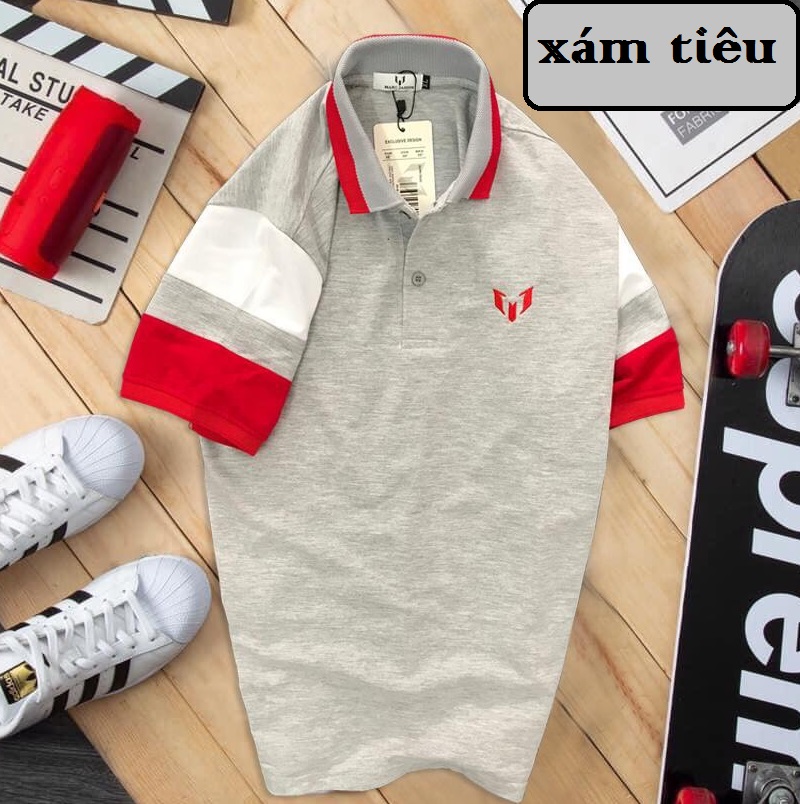Áo Thun Nam Có Cổ, Thun CÁ SẤU 65/35, Co Giãn Nhẹ - Lên Form Cứng Cáp Phối Màu Cổ Và Tay Trẻ Trung (mua COMBO giảm giá)