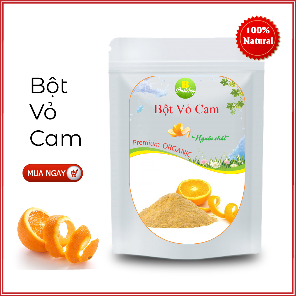 Bột vỏ cam nguyên chất 100g