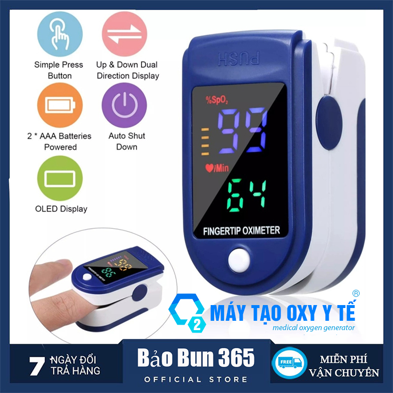 Máy spo2 máy đo nồng độ oxy trong máu LK 87 máy đo nồng độ oxy spo2 và đo nhịp tim phù hợp cho gia đình
