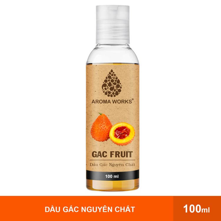 Dầu gấc nguyên chất aroma works gac fruit oil 100ml