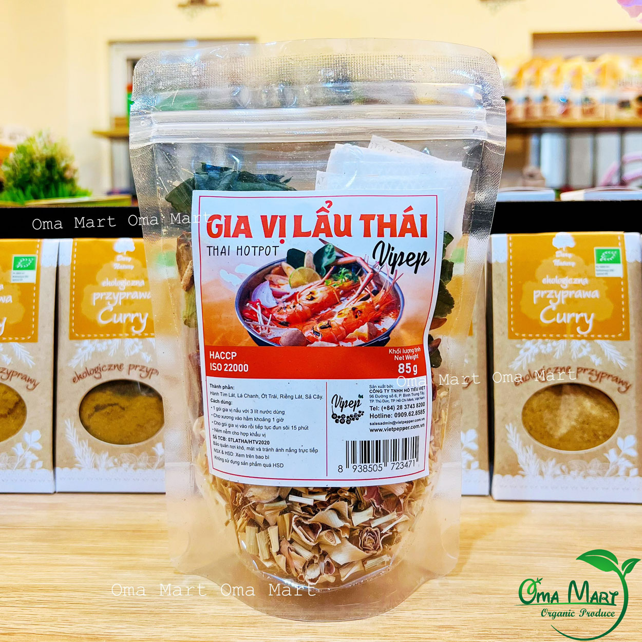 Gia vị lẩu Thái Vipep 85g
