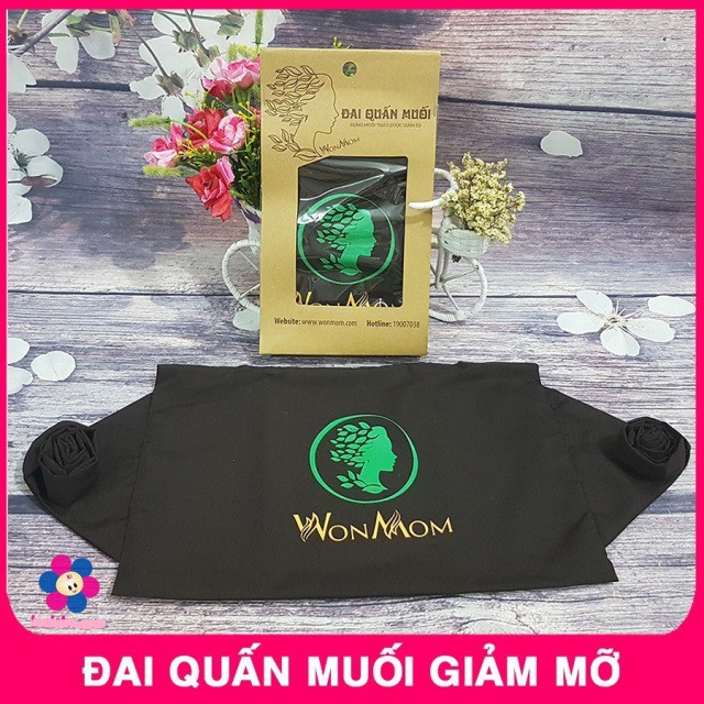 (Đơn 29K Freeship 15K) Đai Quấn Muối Thảo Dược Cao Cấp - Wonmom (Việt Nam) NAM4
