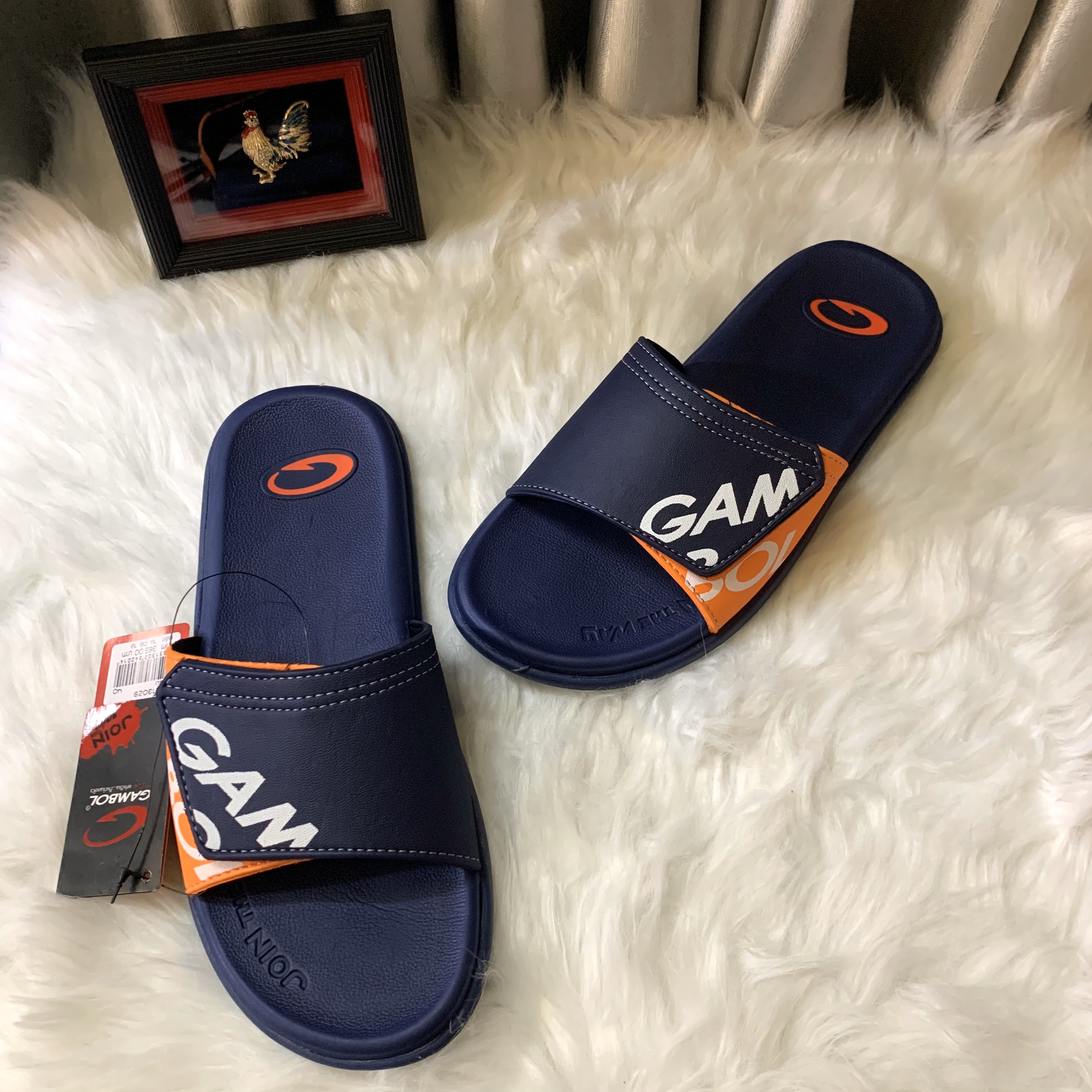 Dép thái quai ngang Gambol 13028 - Mẫu dép nam quay ngang