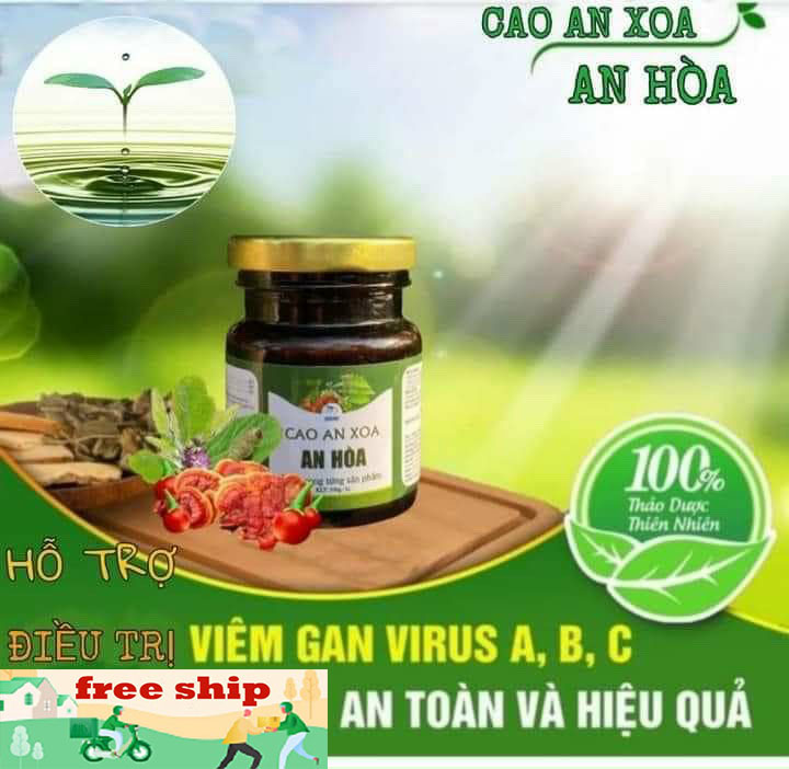 [Free Ship ĐH 180k trở lển Tối đa 20k]Cao An Xoa An Hòa 100g/lọ, Hạ Men Gan, Viên Gan, Giải Độc Gan, Thanh Lọc Cơ Thể, Tốt Cho Sức Khỏe, Tốt Cho Gan, Hổ Trợ Gan, QuynhAnh BienHoa
