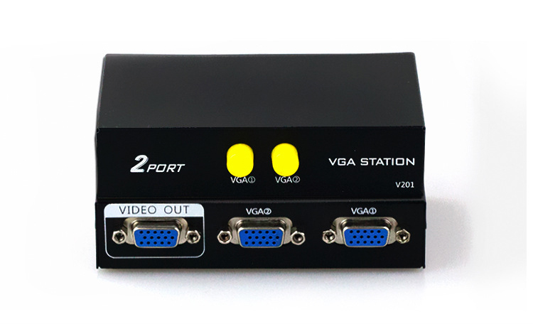 Bộ chia switch cho cổng vga vào 2 ra 1 - jinghua q210 v201