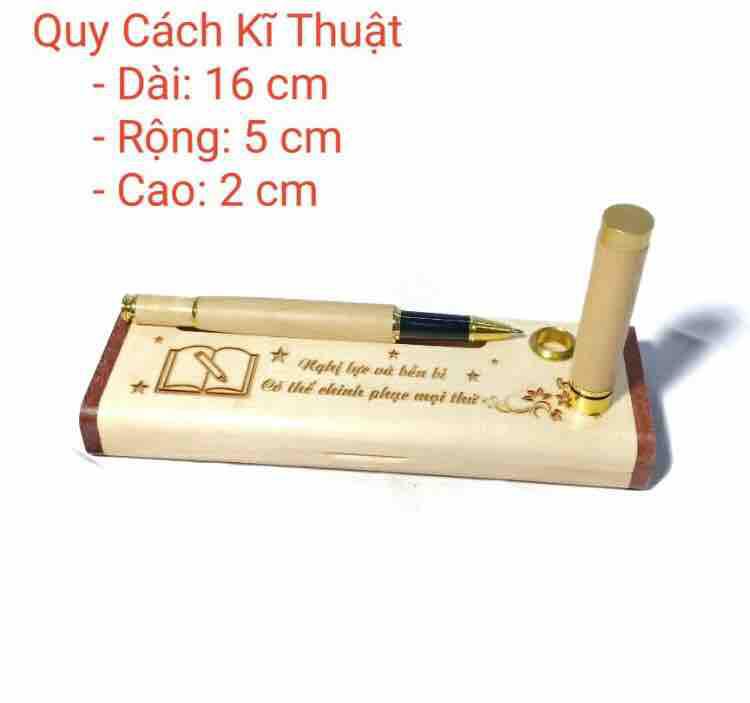 [HCM]Quà sinh nhật bút gỗ khắc tên