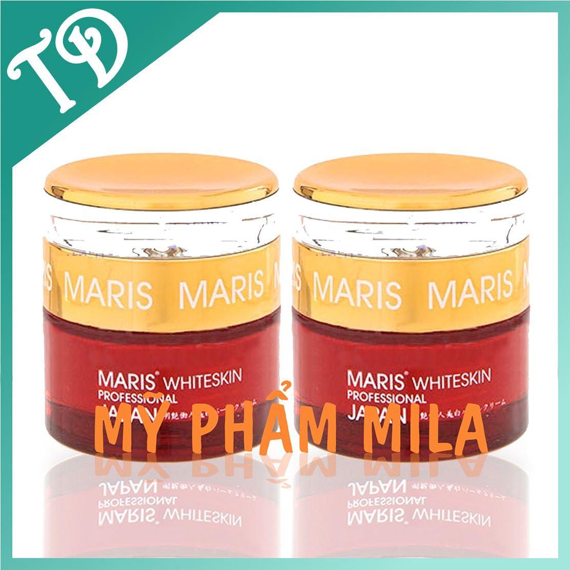 COMBO ngày đêm Maris, chuyên làm mờ nám, tàn nhang và dưỡng trắng da, kem nám Nhật Bản, mỹ phẩm Maris.