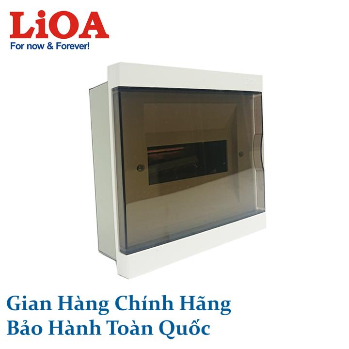 Tủ điện đế kim loại LiOA dùng cho MCB, MCCB, RCBO chứa 8 aptomat (SE4FC8LA)