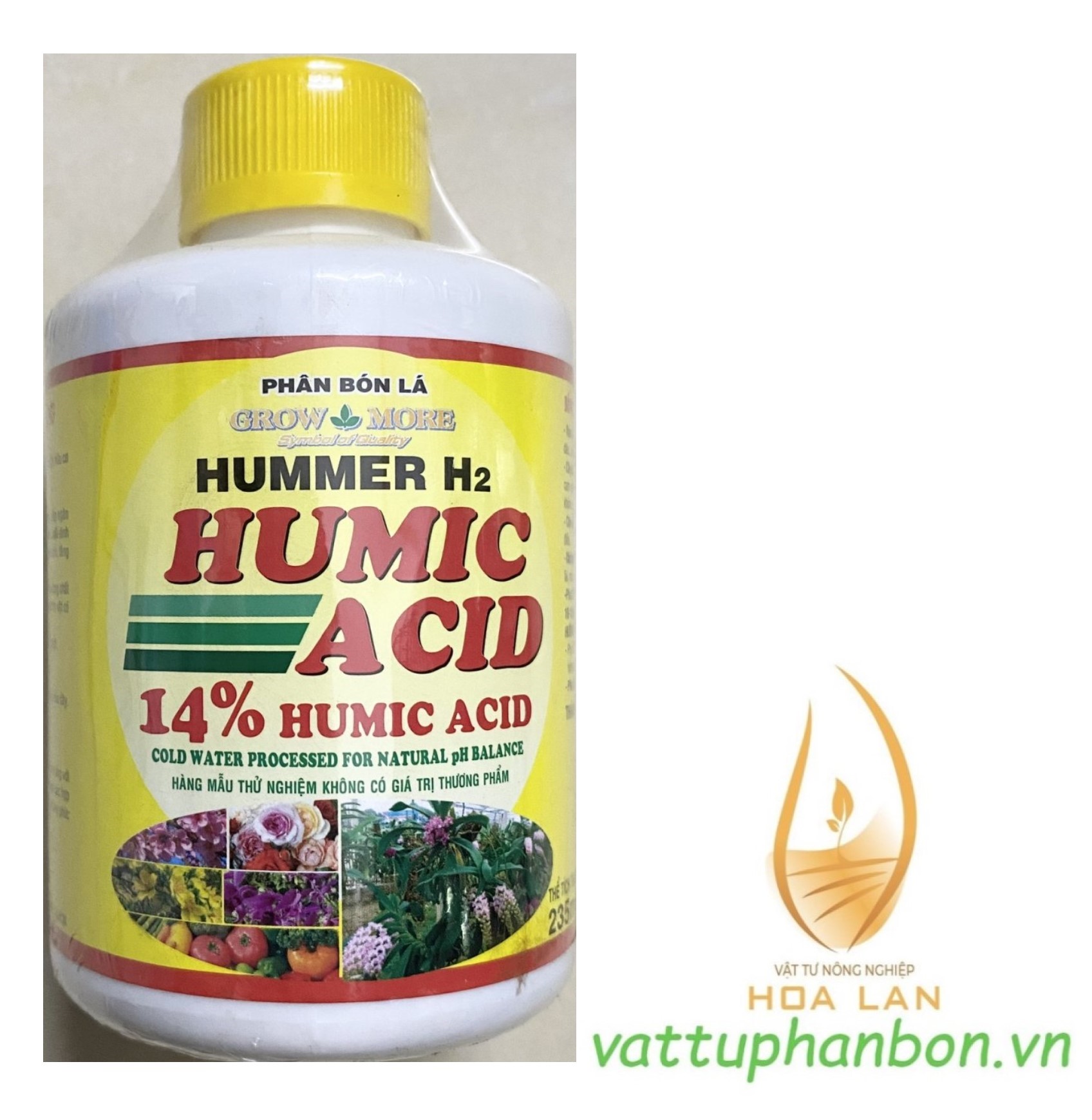 Humic acid 14% phân bón lá n-p-k sinh học - #230a# 235ml