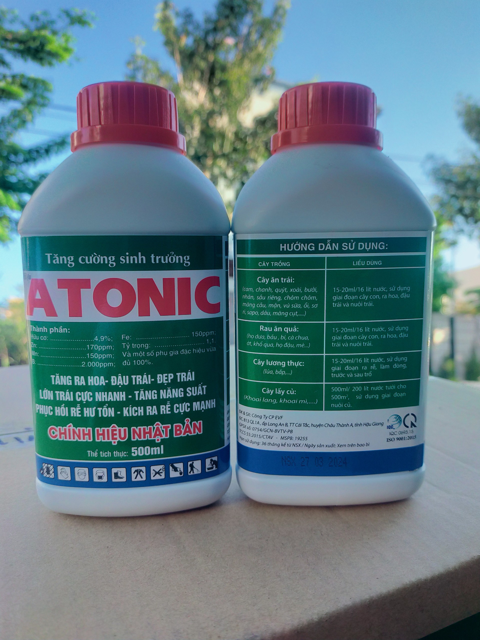 Atonic 500ml kích thích rễ mạnh