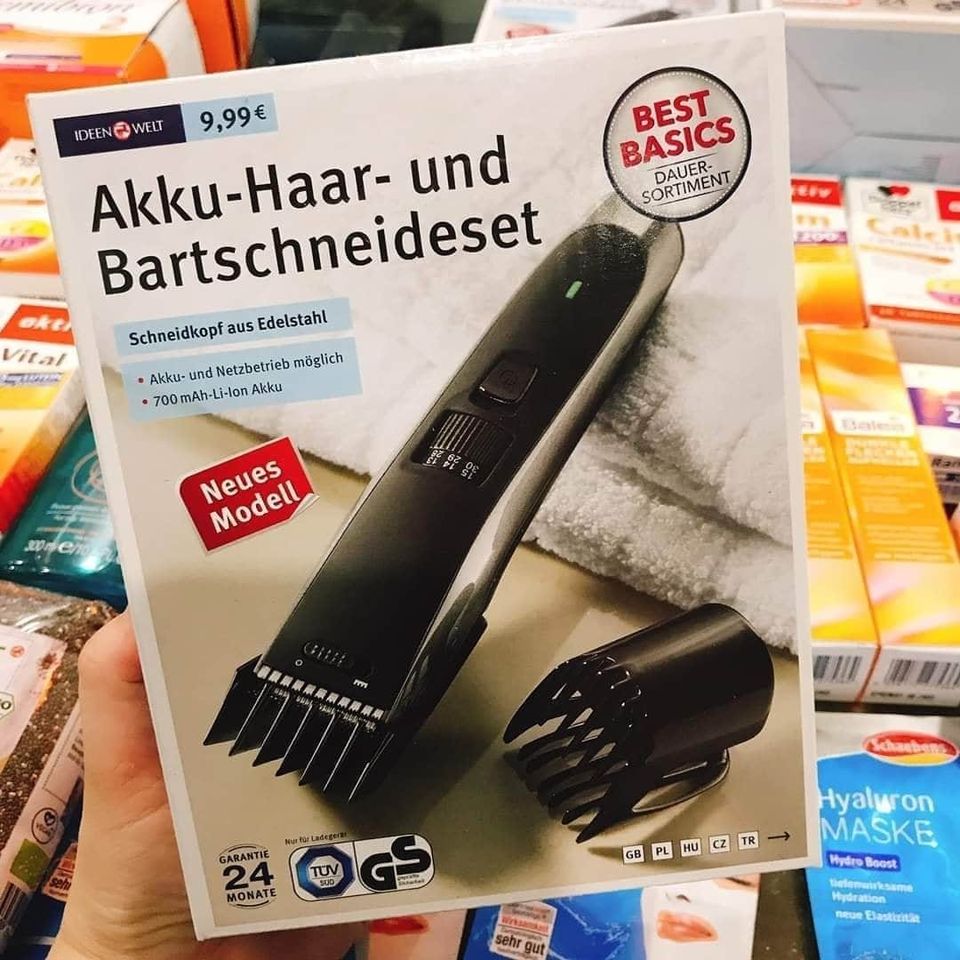 Tông đơ cắt tóc và cạo râu Ideenwelt ,xách tay Đức
