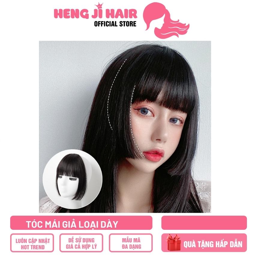 Tóc Mái giả kiểu dày nhật bản, HH202 Thiết Kế Tỉ Mỉ Rất Tự Nhiên,Thời Gian Chuẩn Bị Tối Ưu Nhất, Cam Kết Cả Về Chất Liệu Cũng Như Hình Dáng - Hengji Hair Officla