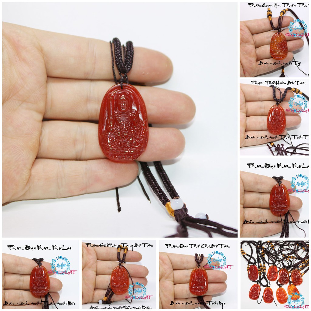 Dây chuyền Đại Thế Chí Bồ Tát size bé