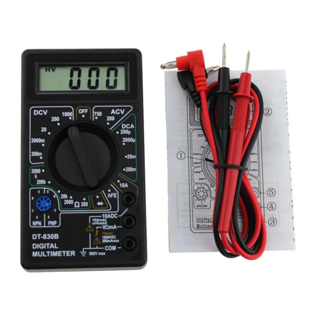 Đồng hồ đo vạn năng cho thợ điện tử DT-830B kèm bin 9v