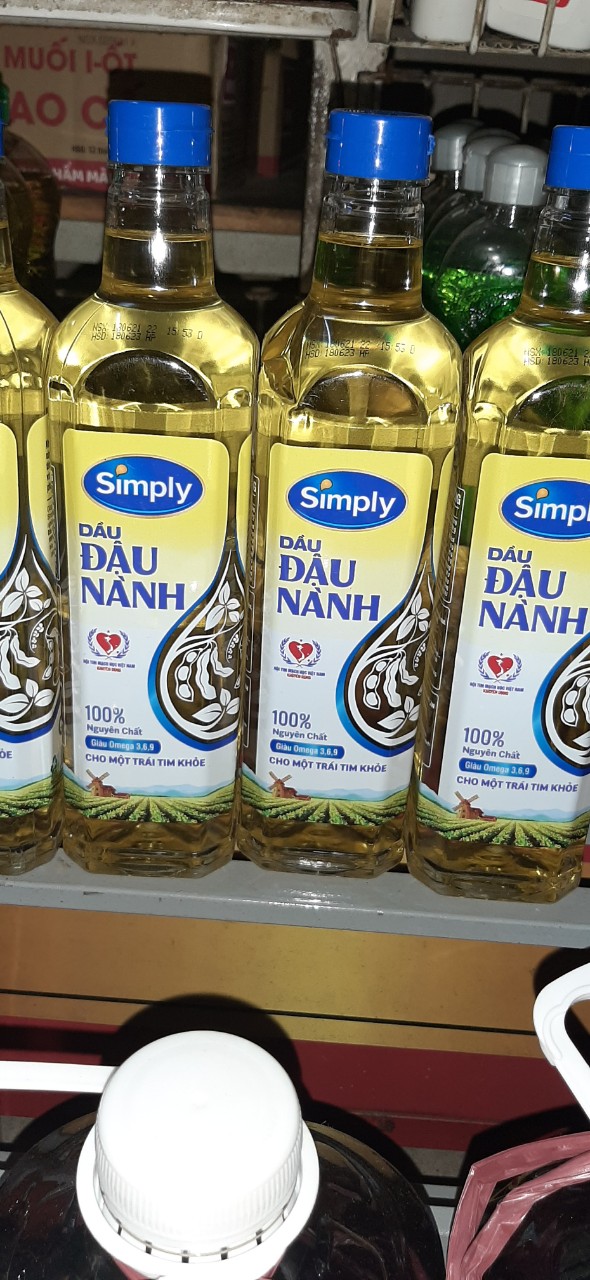 Dầu đậu nành Simply 1 lít