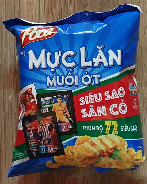 오징어 젓갈 스낵/ Snack mực lăn muối ớt 30g