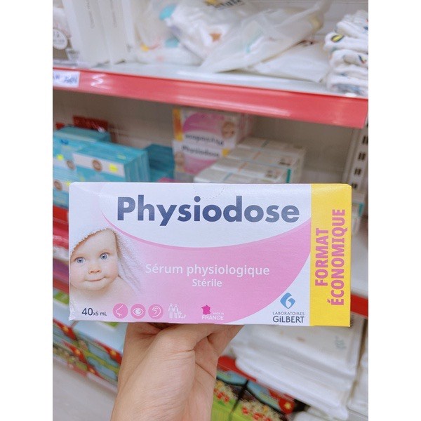 physiodosis sérum physiologique 40x5ml