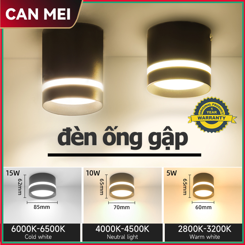 Đèn Trần LED Macaron Âm Trần Bề Mặt Đèn Trần 220V Âm Trần Bề Mặt Đèn Âm Trần Macaron 5W 10W 15W Chiếu Sáng Trong Nhà COB Đèn Treo Cố Định Đèn Âm Trần Hắt Tường Trang Trí Nhà Cửa【bảo hành 1 năm】