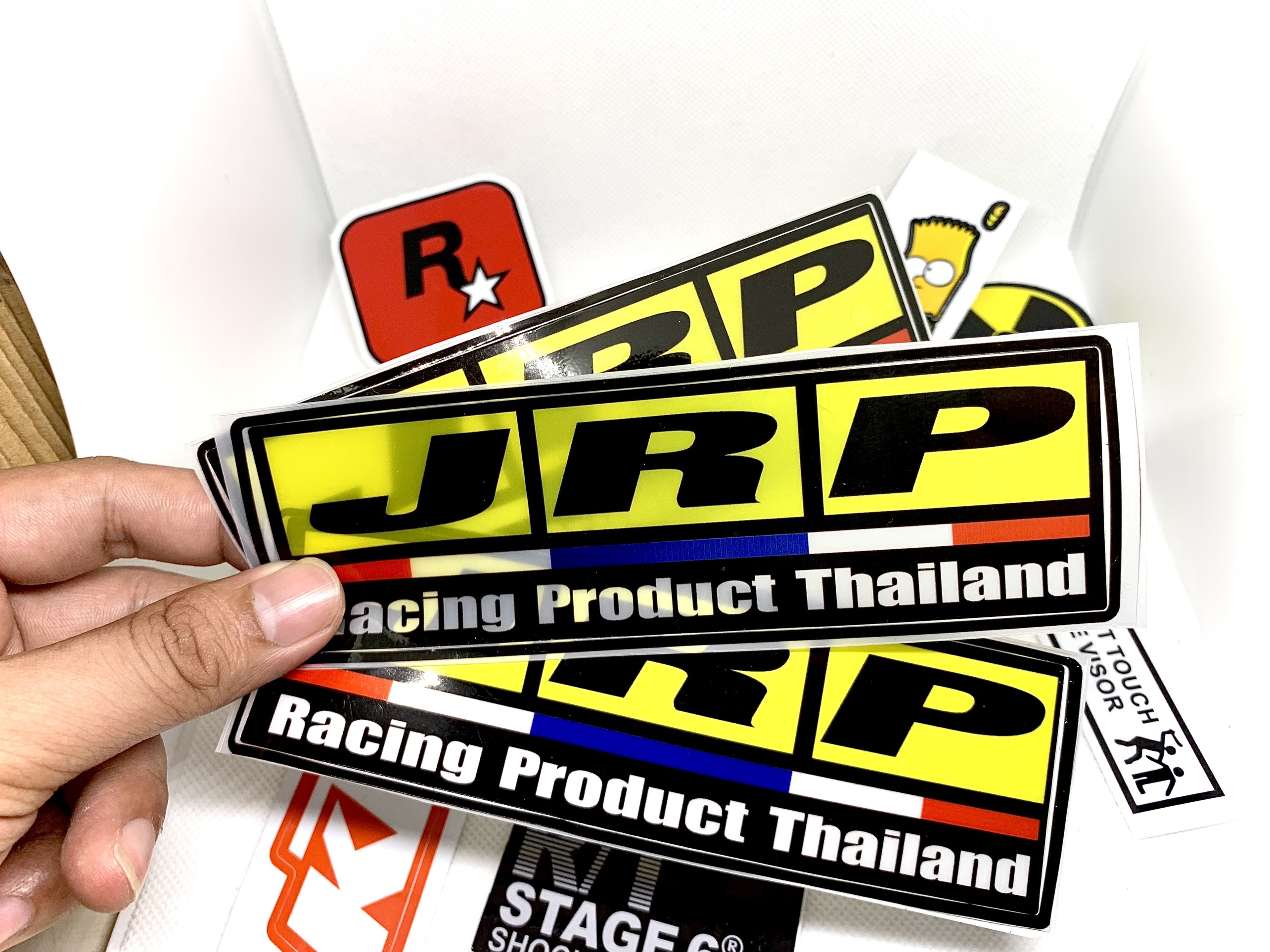 Tem racing thailan | sticker jrp cao cấp