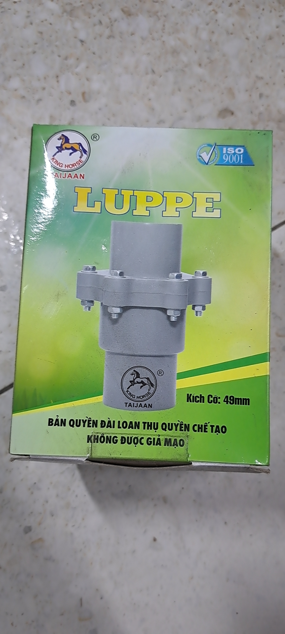 Luppe giếng khoan 6 ốc phi 49 van 1 chiều Taijan, luppe ốc 2 đầu