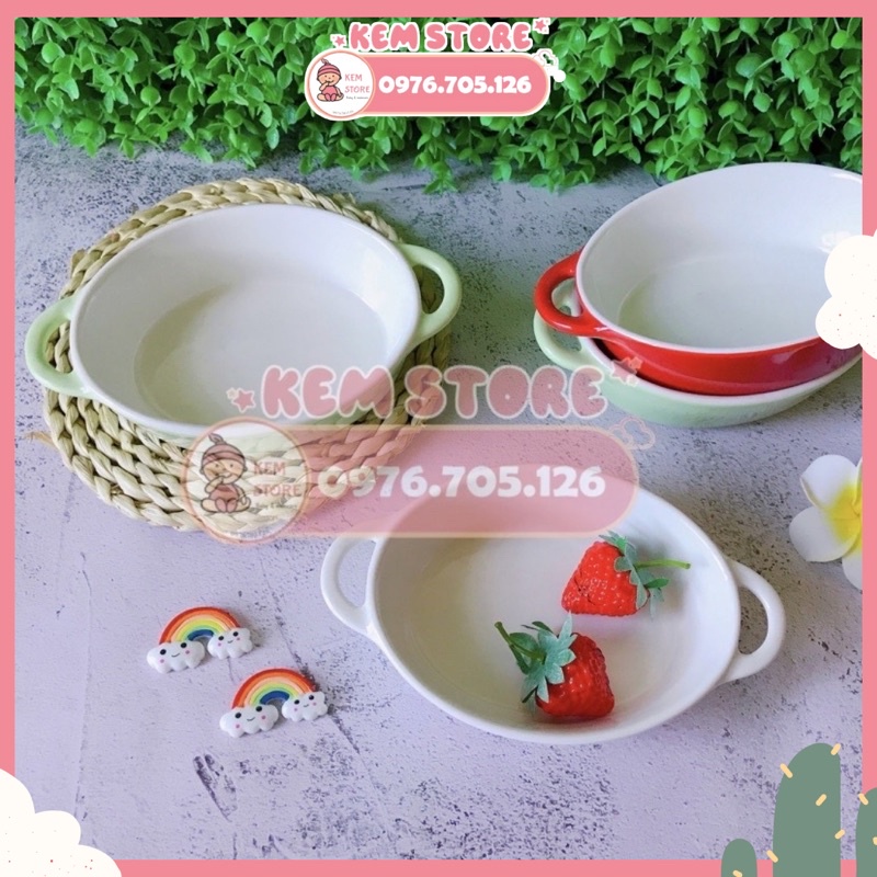Bát ăn dặm kiểu nhật kiểu truyền thống cho bé hình oval 250ml