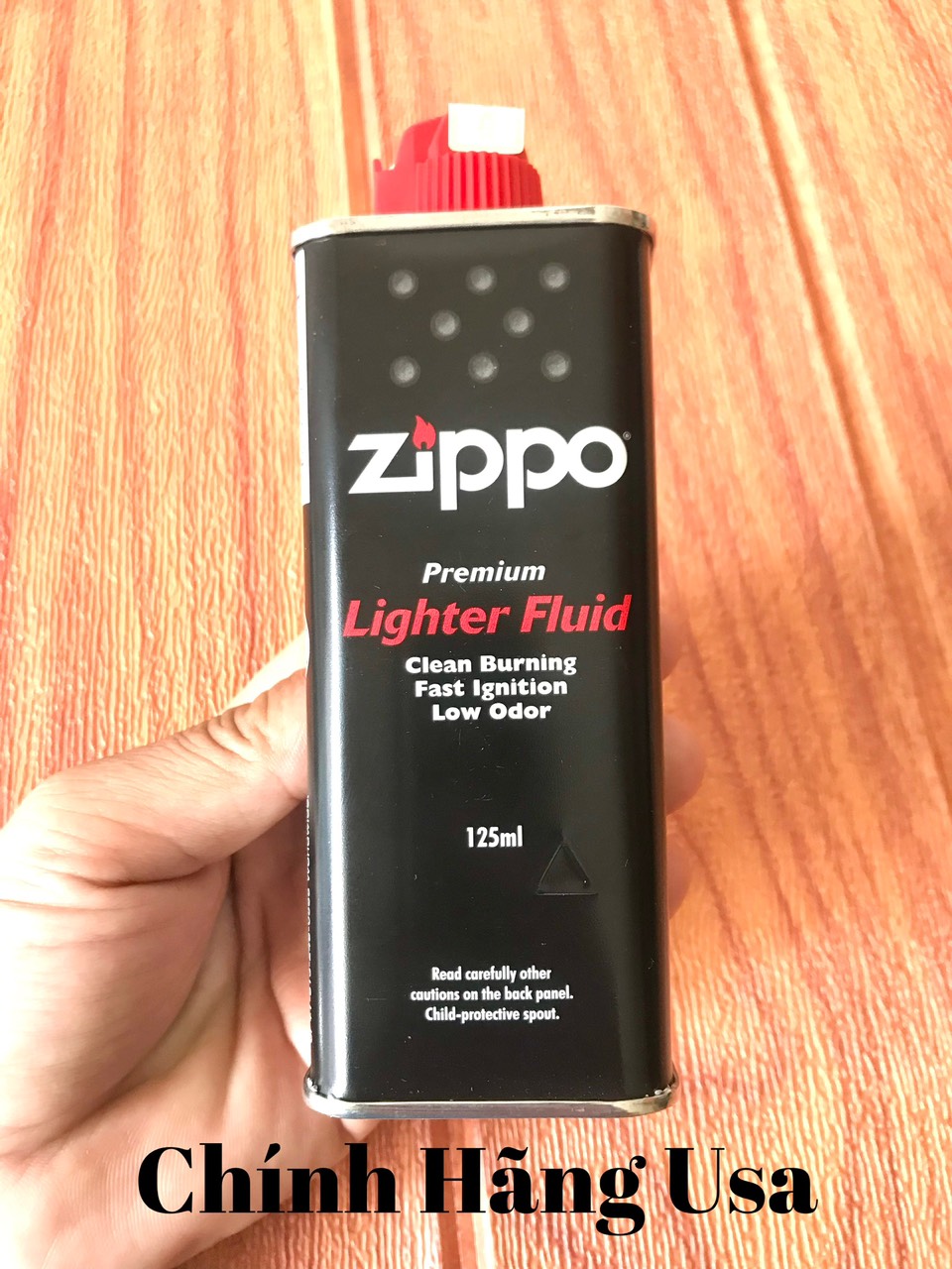 Xăng Zippo chính hãng USA 125ml dùng cho Bật lửa Hộp quẹt Zippo