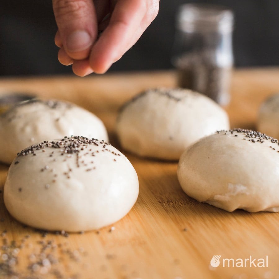 Bột Mì Hữu Cơ Markal làm bánh cho bé ăn dặm gói 1kg