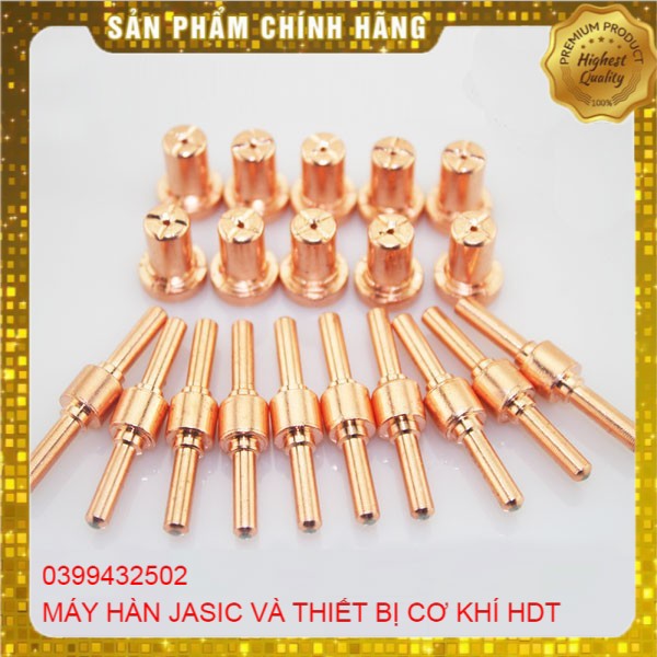 Bép cắt Plasma điện cực dài Bép cắt PT31 dài Cắt 40A Black wolf Jasic weldcom Cắt 40A