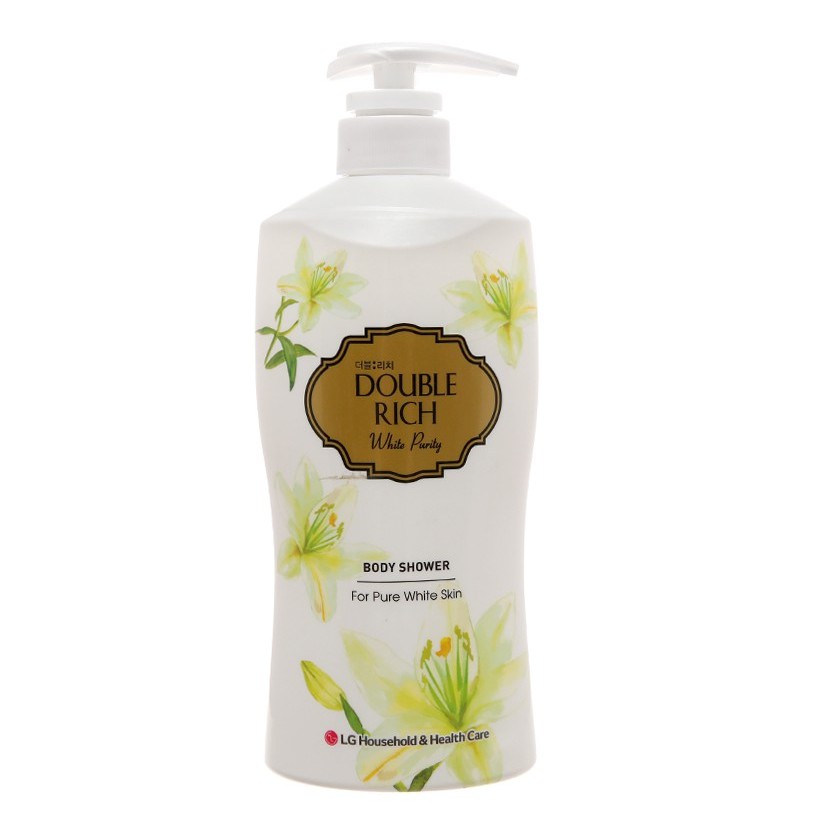 Double Rich - Sữa tắm trắng da hương Hoa Lily 800 gr
