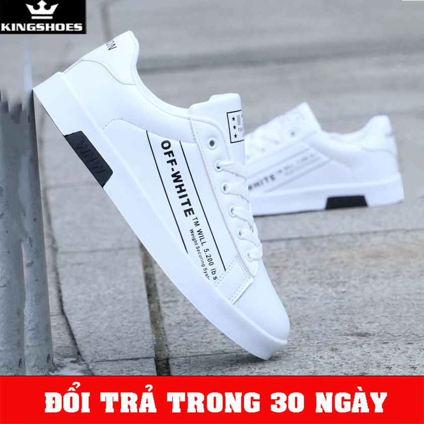 Giày Sneaker Nam Hàn Quốc Mẫu Mới (Giá Sốc) - KINGSHOES (KS19)