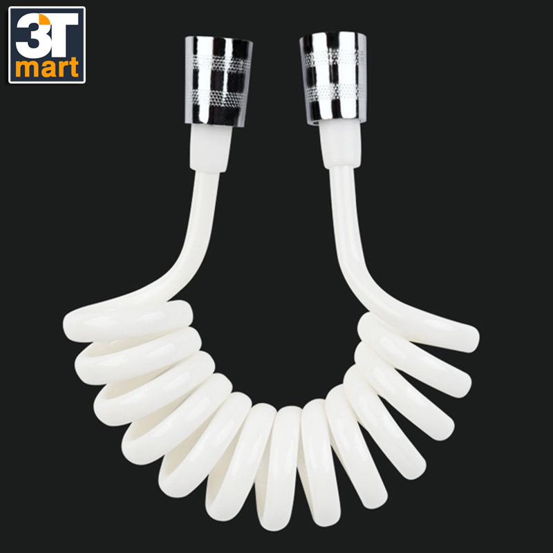 Dây sen nhựa PU chịu áp cao dạng lò xo thu gọn dài 1.5m C’mon DS-215