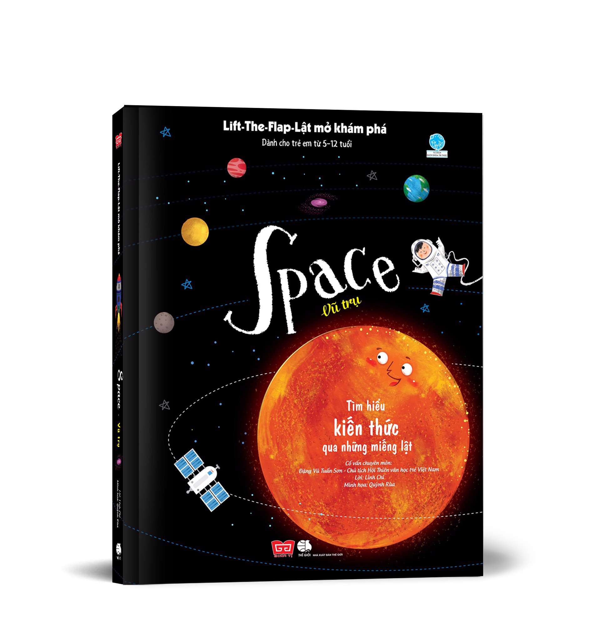 Lift-the-flap-lật mở khám phá - space - vũ trụ