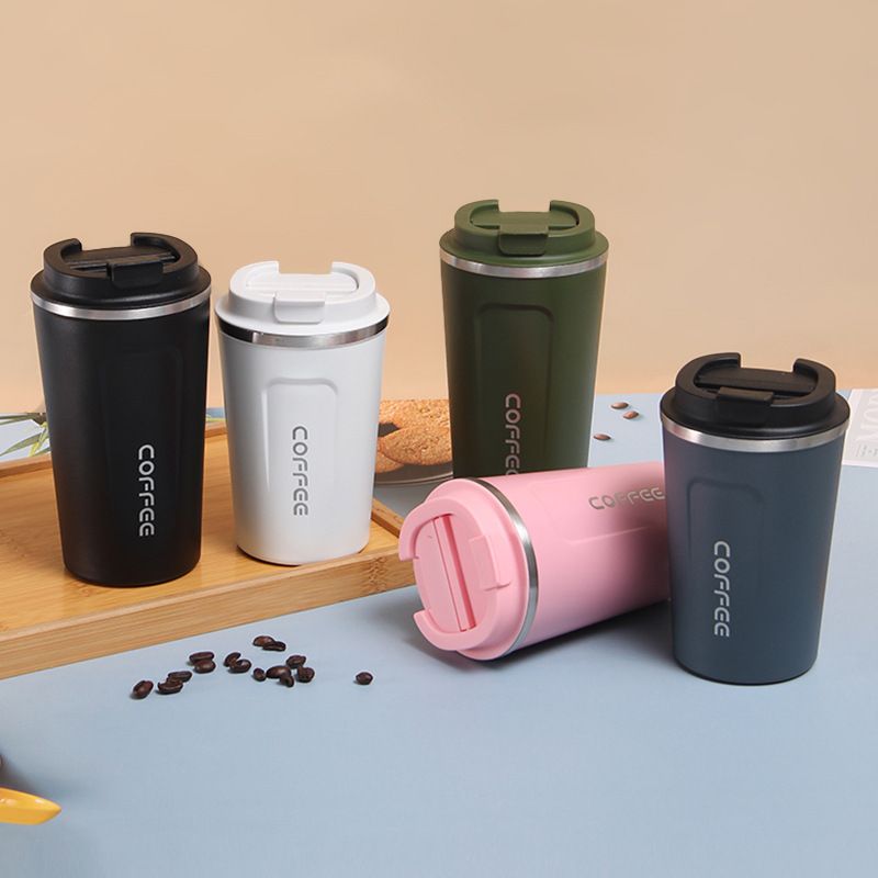 Ly giữ nhiệt đựng trà, coffe dung tích 510ml thích hợp mang đi làm, đi học, có thể bỏ túi