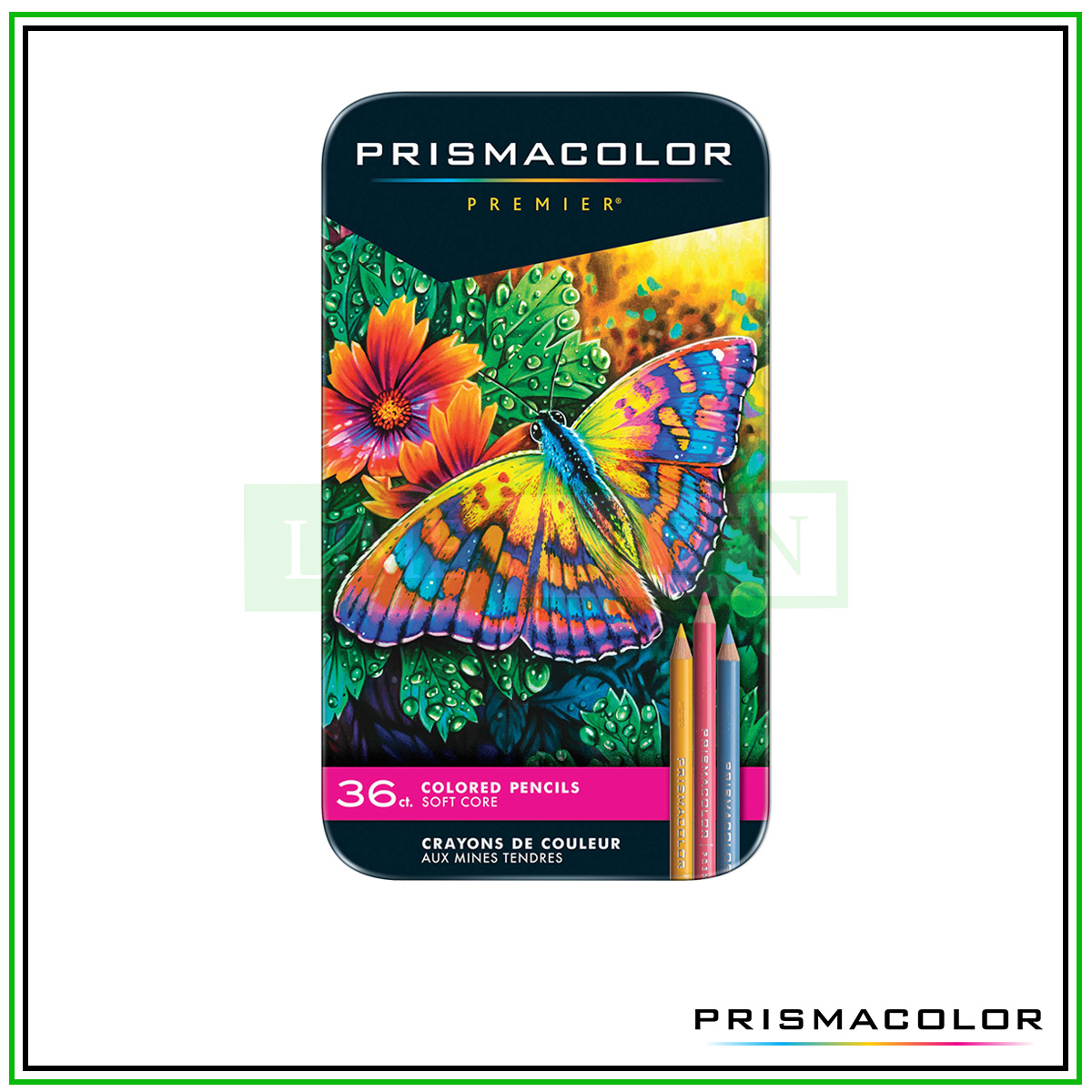Bút chì lõi mềm hạng họa sỹ Prismacolor Premier Soft Core 36 màu