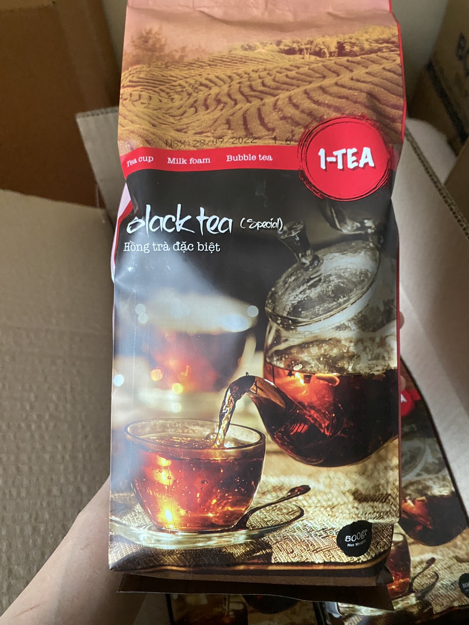 Hồng trà 1-tea gói 500g
